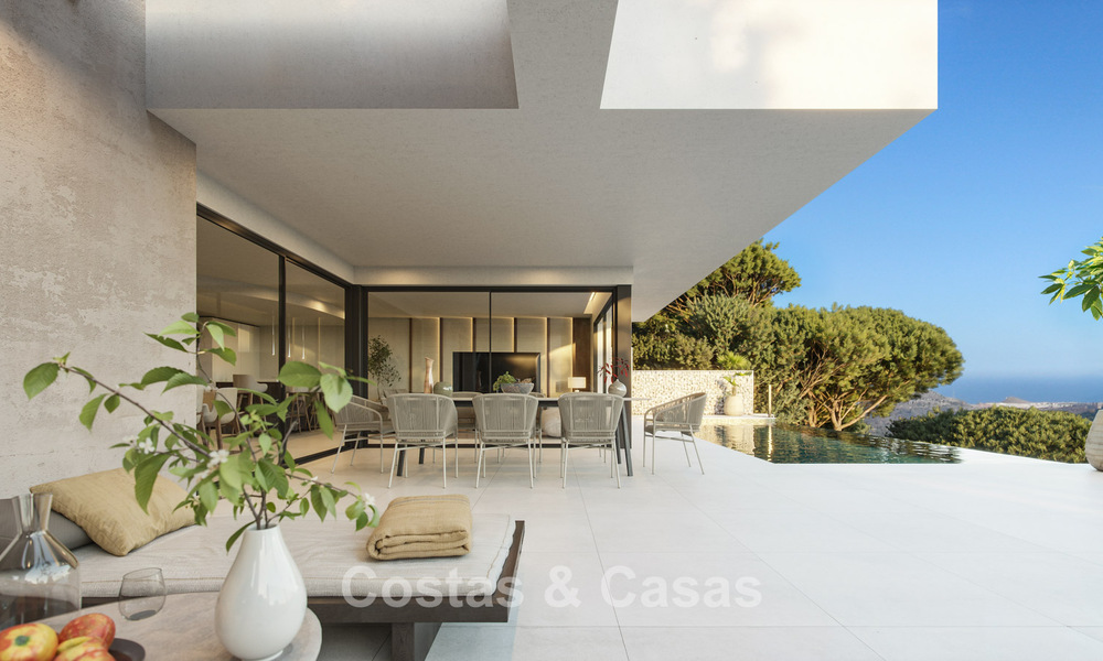 Impresionante villa de obra nueva en venta con impresionantes vistas al mar, ubicada al este de Málaga 782585