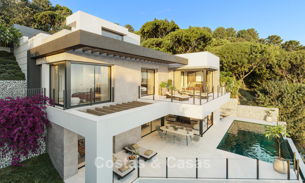 Impresionante villa de obra nueva en venta con impresionantes vistas al mar, ubicada al este de Málaga 782587