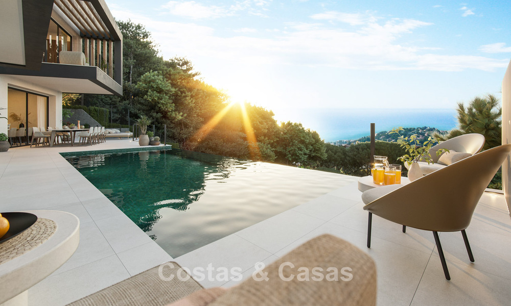 Lanzamiento. Villa moderna de lujo sobre plano con arquitectura innovadora en venta al este del centro de Málaga 782588