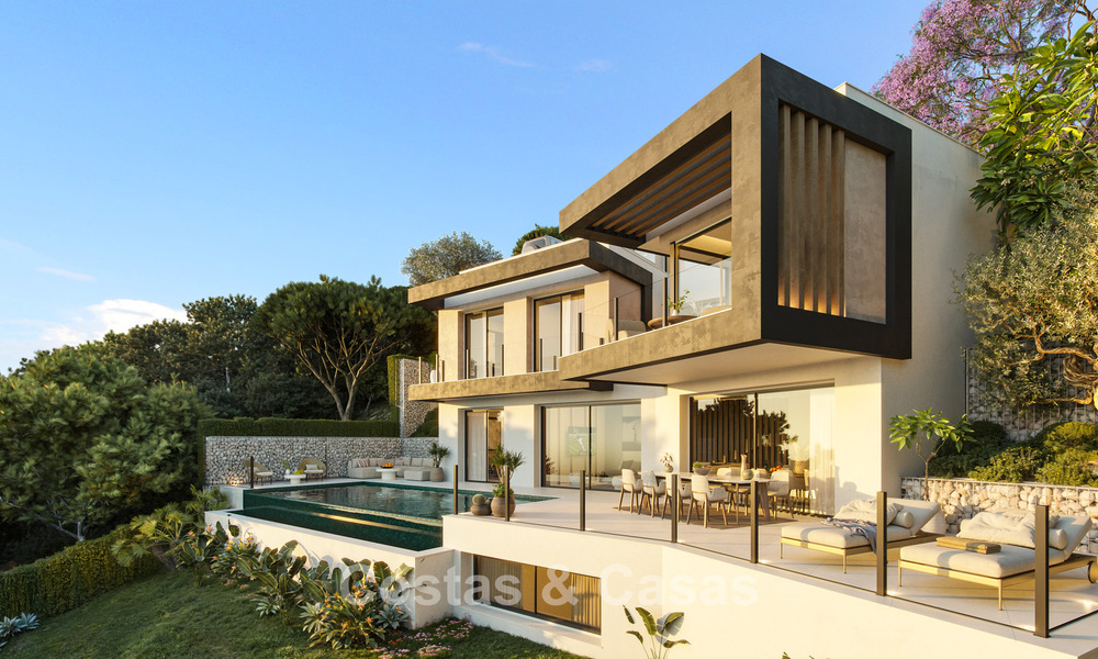 Lanzamiento. Villa moderna de lujo sobre plano con arquitectura innovadora en venta al este del centro de Málaga 782591