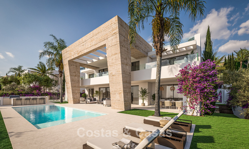 Villas nuevas en venta a un paso de una fantástica casa club en la Nueva Milla de Oro, entre Marbella y Estepona 781981