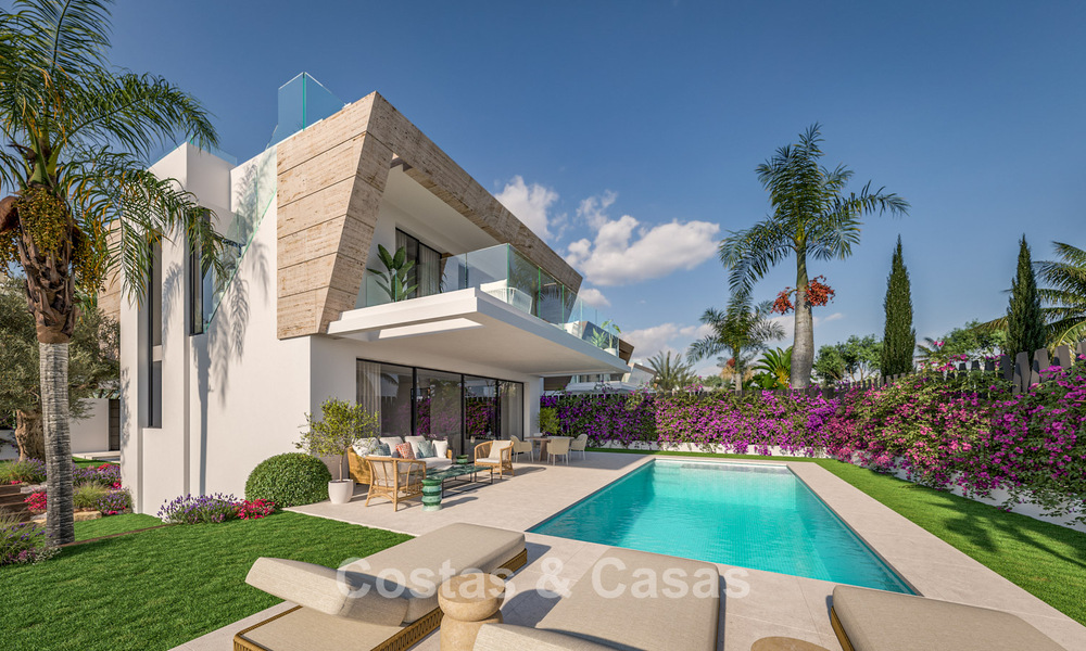 Villas nuevas en venta a un paso de una fantástica casa club en la Nueva Milla de Oro, entre Marbella y Estepona 781987