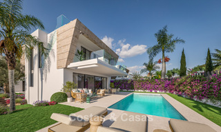 Villas nuevas en venta a un paso de una fantástica casa club en la Nueva Milla de Oro, entre Marbella y Estepona 781987 