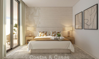 ¡Lanzamiento! Elegantes apartamentos de obra nueva en venta en el Valle del Golf de Nueva Andalucía, Marbella 782135 