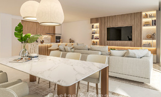 ¡Lanzamiento! Elegantes apartamentos de obra nueva en venta en el Valle del Golf de Nueva Andalucía, Marbella 782138 