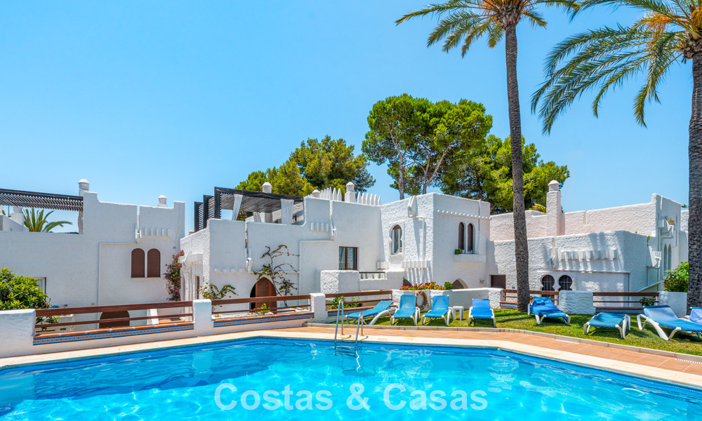 Ático dúplex listo para entrar a vivir en venta en un complejo cerrado en Rio Verde - Nueva Andalucía, Marbella 782216