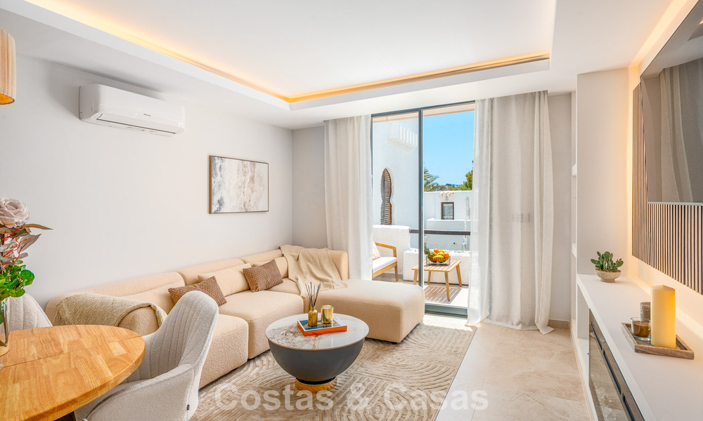 Ático dúplex listo para entrar a vivir en venta en un complejo cerrado en Rio Verde - Nueva Andalucía, Marbella 782220