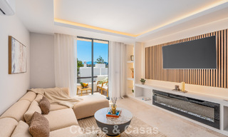 Ático dúplex listo para entrar a vivir en venta en un complejo cerrado en Rio Verde - Nueva Andalucía, Marbella 782222 