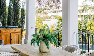 Villa mediterránea lista para entrar a vivir en un complejo de golf cerrado en la Nueva Milla de Oro, entre Marbella y Estepona 782152 