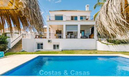 Villa mediterránea lista para entrar a vivir en un complejo de golf cerrado en la Nueva Milla de Oro, entre Marbella y Estepona 782166