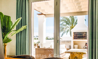 Villa mediterránea lista para entrar a vivir en un complejo de golf cerrado en la Nueva Milla de Oro, entre Marbella y Estepona 782195 