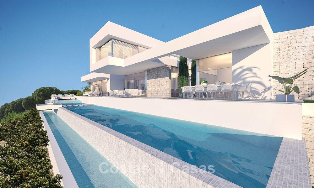 Nueva villa de lujo de alta gama con vistas al golf y al mar en venta en La Reserva Club, Sotogrande, Costa del Sol 782026