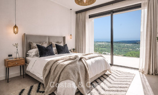 Nueva villa de lujo de alta gama con vistas al golf y al mar en venta en La Reserva Club, Sotogrande, Costa del Sol 782028 
