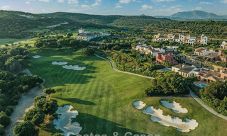 Nueva villa de lujo de alta gama con vistas al golf y al mar en venta en La Reserva Club, Sotogrande, Costa del Sol 782030 