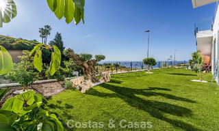 Villa lista para entrar a vivir con vistas al mar, en venta en una tranquila zona residencial de Benalmádena, Costa del Sol. 782323 