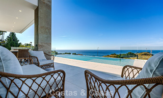 Villa lista para entrar a vivir con vistas al mar, en venta en una tranquila zona residencial de Benalmádena, Costa del Sol. 782334 