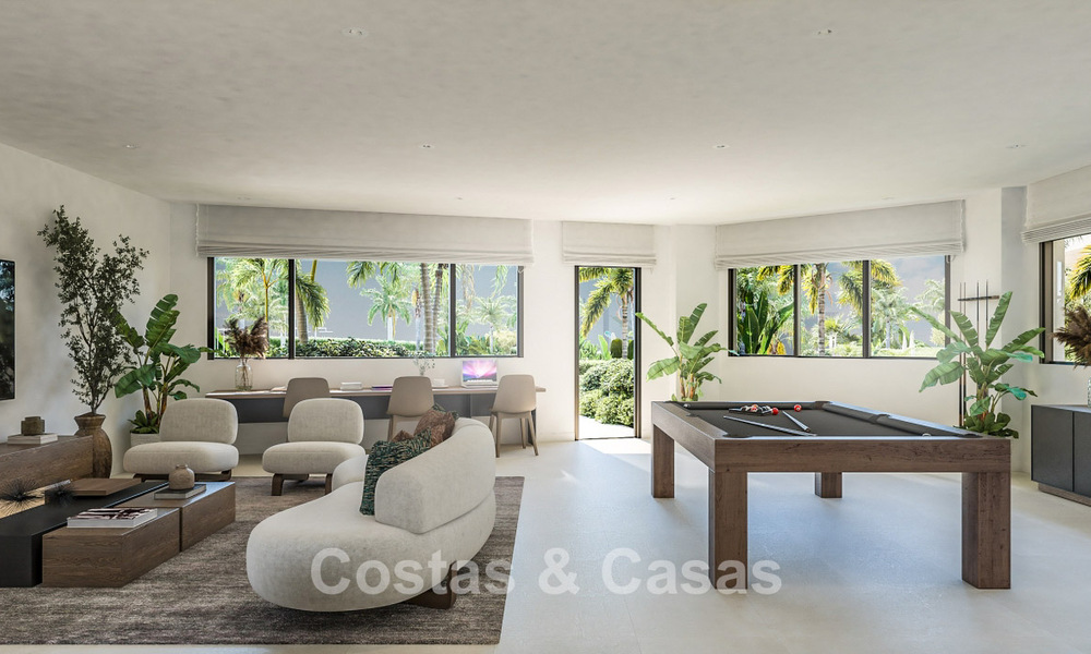 Elegantes apartamentos boutique en venta a un paso de la playa en Estepona Oeste 782594