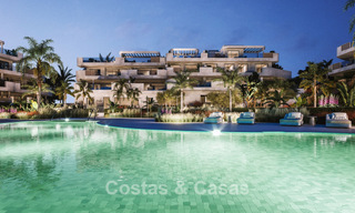 Elegantes apartamentos boutique en venta a un paso de la playa en Estepona Oeste 782602 
