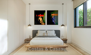 Nuevo proyecto de apartamentos contemporáneos de lujo en venta a un paso de la playa en Estepona Oeste 783271 