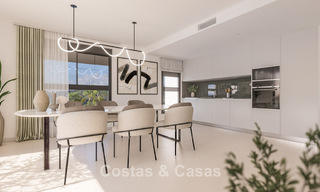 Apartamentos contemporáneos de nueva construcción con impresionantes vistas al mar en venta cerca del centro de Estepona 783353 
