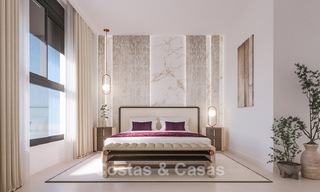 Apartamentos contemporáneos de nueva construcción con impresionantes vistas al mar en venta cerca del centro de Estepona 783354 