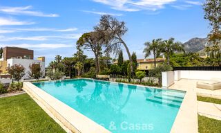 Villa contemporánea en venta a un paso de la playa y todos los servicios en Marbella ciudad 783508 