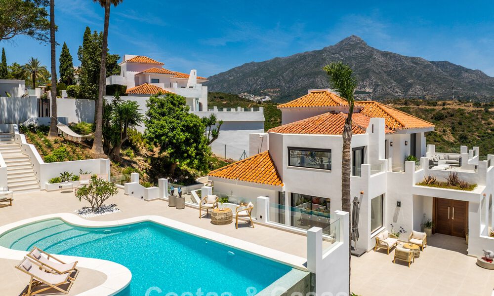 Lujosa villa mediterránea en venta en las colinas de Nueva Andalucía, Marbella 783227