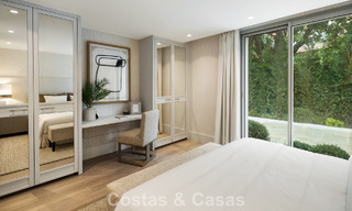 Impresionante villa de lujo con pista de tenis de césped en venta cerca de todos los servicios en la Milla de Oro de Marbella 782718 