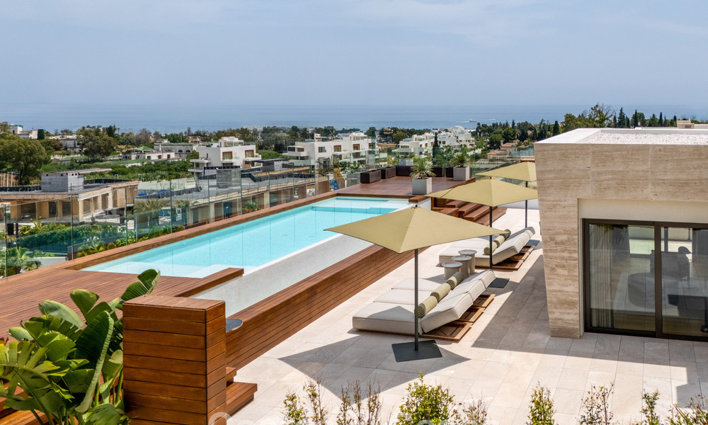 Vivienda de diseño de alta gama, lista para entrar a vivir, en un complejo tipo resort de lujo en la Milla de Oro de Marbella 782731