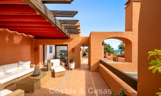 Excepcional ático dúplex en venta, a un paso de Puerto Banús en Nueva Andalucía, Marbella 783045 