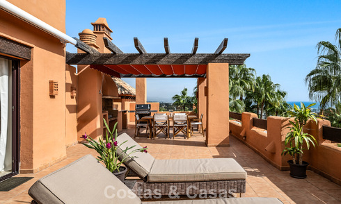 Excepcional ático dúplex en venta, a un paso de Puerto Banús en Nueva Andalucía, Marbella 783049