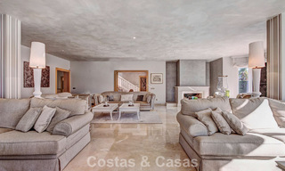 Villa de lujo de estilo mediterráneo en venta a un paso de la playa y todos los servicios en Guadalmina Baja, Marbella 783084 