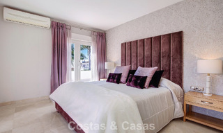 Villa de lujo de estilo mediterráneo en venta a un paso de la playa y todos los servicios en Guadalmina Baja, Marbella 783092 