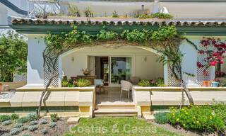 Apartamento en planta baja en venta en un complejo en primera línea de playa en la Nueva Milla de Oro, Marbella - Estepona 783697 