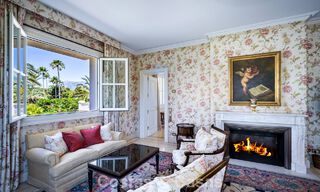 Villa clásica de lujo mediterránea en venta a un paso de la playa en Los Monteros, al este del centro de Marbella 783738 