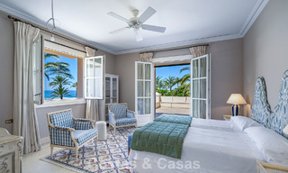 Villa clásica de lujo mediterránea en venta a un paso de la playa en Los Monteros, al este del centro de Marbella 783764 
