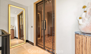 Ático dúplex de lujo con un interior galardonado en venta en Los Flamingos Golf Resort en Benahavís - Marbella 782862 