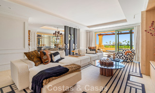 Ático dúplex de lujo con un interior galardonado en venta en Los Flamingos Golf Resort en Benahavís - Marbella 782873 