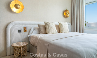 Apartamento moderno, con impresionantes vistas al mar, en venta a pocos pasos de la playa en la Milla de Oro de Marbella 783792 