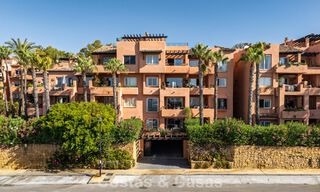Apartamento moderno, con impresionantes vistas al mar, en venta a pocos pasos de la playa en la Milla de Oro de Marbella 783803 