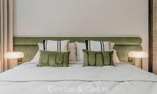 Apartamento moderno, con impresionantes vistas al mar, en venta a pocos pasos de la playa en la Milla de Oro de Marbella 783807 