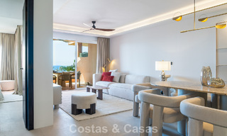 Apartamento moderno, con impresionantes vistas al mar, en venta a pocos pasos de la playa en la Milla de Oro de Marbella 783819 