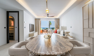 Apartamento moderno, con impresionantes vistas al mar, en venta a pocos pasos de la playa en la Milla de Oro de Marbella 783820 