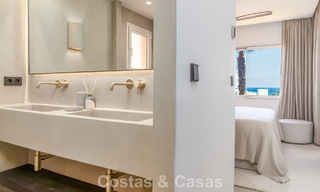 Apartamento moderno, con impresionantes vistas al mar, en venta a pocos pasos de la playa en la Milla de Oro de Marbella 783821 