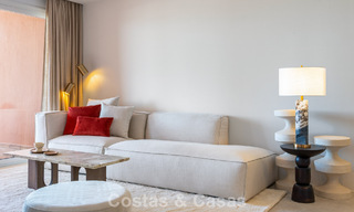 Apartamento moderno, con impresionantes vistas al mar, en venta a pocos pasos de la playa en la Milla de Oro de Marbella 783824 