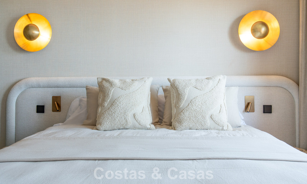Apartamento moderno, con impresionantes vistas al mar, en venta a pocos pasos de la playa en la Milla de Oro de Marbella 783826