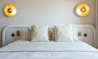 Apartamento moderno, con impresionantes vistas al mar, en venta a pocos pasos de la playa en la Milla de Oro de Marbella 783826 