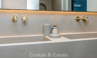 Apartamento moderno, con impresionantes vistas al mar, en venta a pocos pasos de la playa en la Milla de Oro de Marbella 783828 