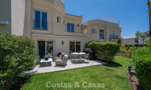 Preciosa casa adosada reformada en venta en una urbanización cerrada en La Quinta, Marbella - Benahavís 783831