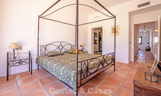 Villa de lujo de una sola planta, lista para entrar a vivir, en venta en primera línea de golf en un resort líder en Mijas, Costa del Sol 783927 